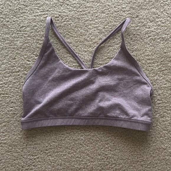 Sports bra, L, Heather purple - Picture 2 of 7
